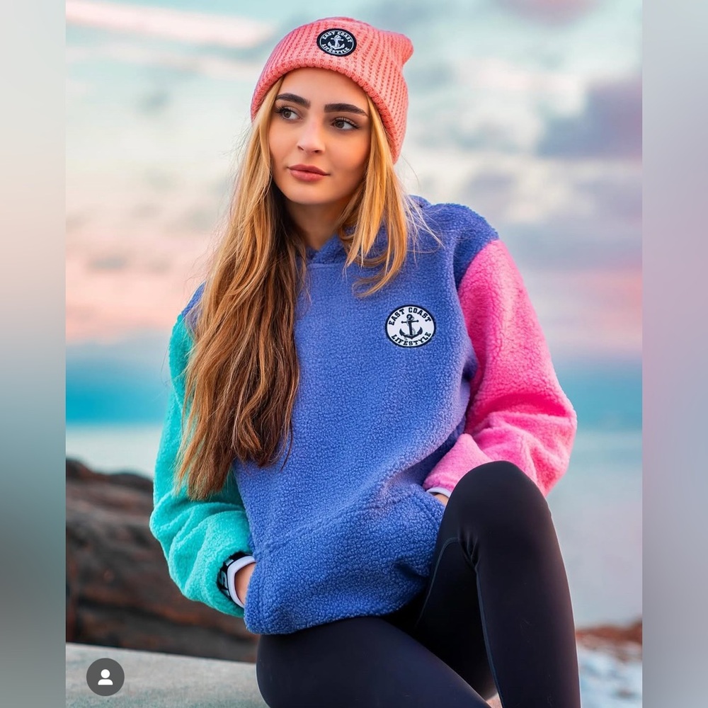 Colorful Women's Fleece Hoodie